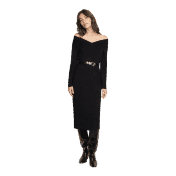 Brea Off-Shoulder Sweater Dress