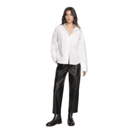 Kyle Oversized Split-Back Shirt