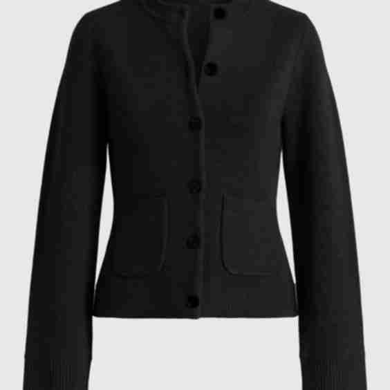 Eames Cotton Wool Button Cardigan