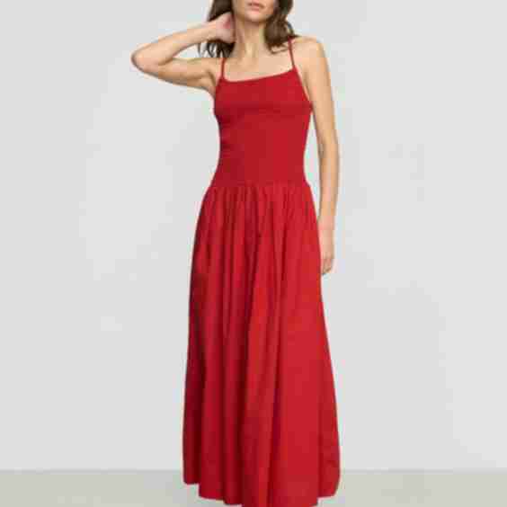 Venus Smocked Midi Dress