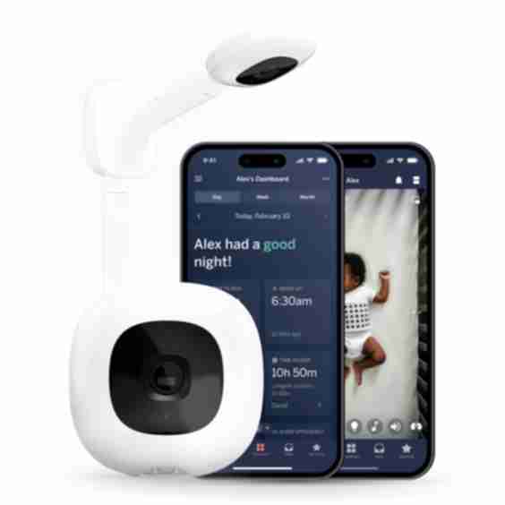 Pro Smart Baby Monitor & Wall Mount
