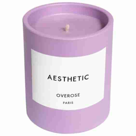 Aesthetic Purple Candle