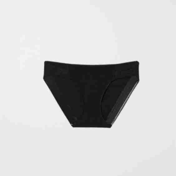 Vanishing Edge Cotton Blend Bikini Panty with Lace