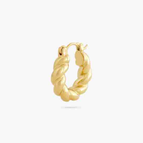 Small French Twist Hoop