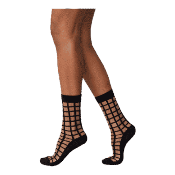 Alicia Grid Socks