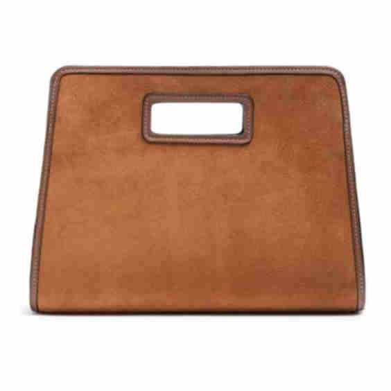 The Retro Clutch in Suede