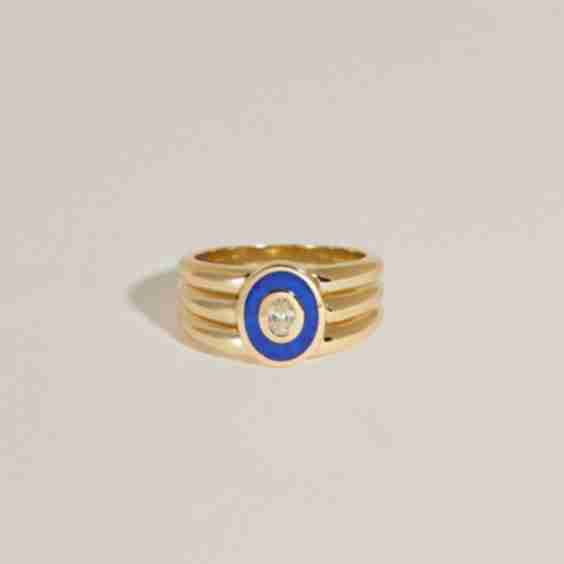 Stacked Inlay Signet