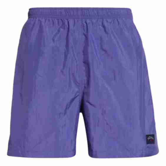 Core Solid Nylon Swim Trunks