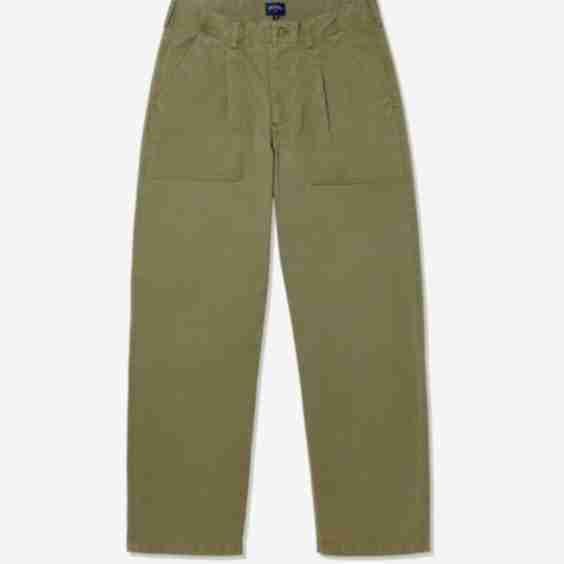Pleated Fatigue Pant