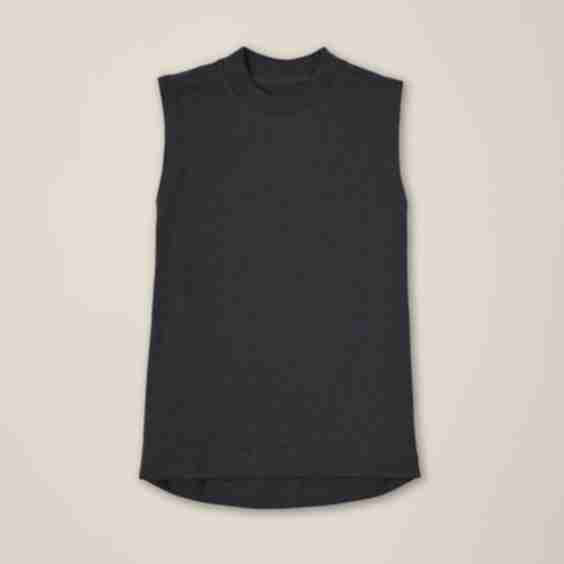 Airplane Mock Neck Shell