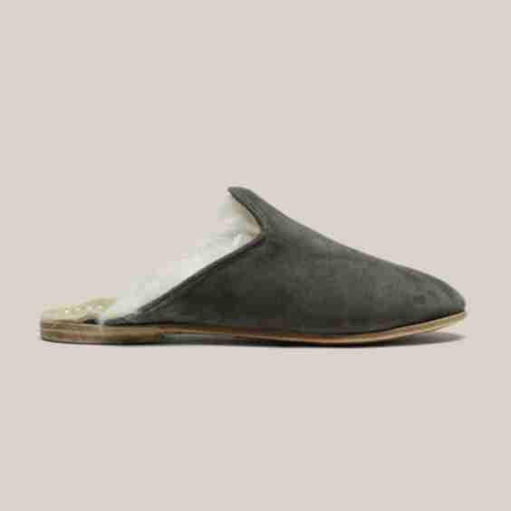 Shearling Baba Mules