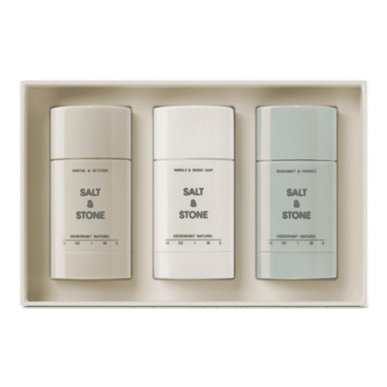 Natural Deodorant Mini Trio