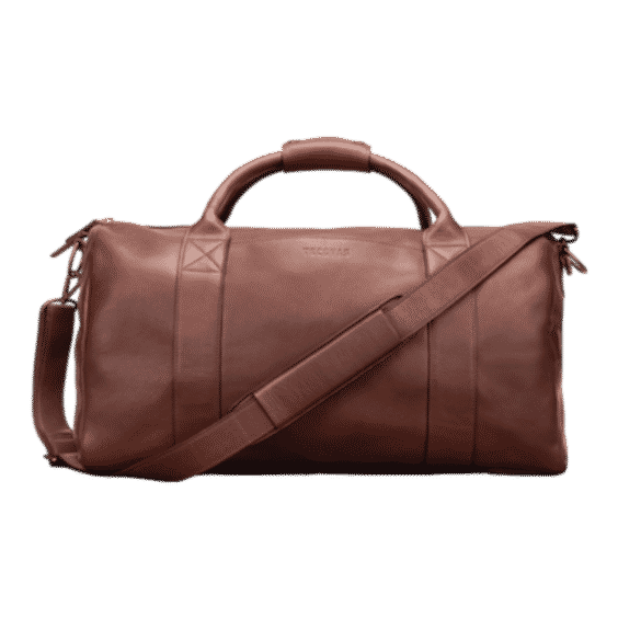 Large Leather Duffle Bag
