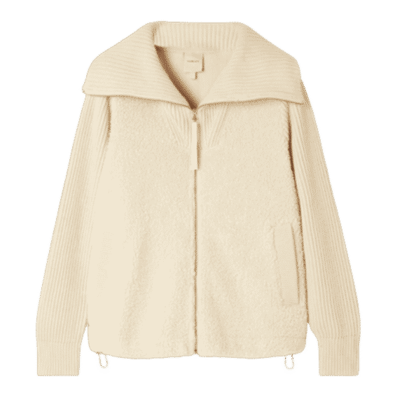 Ardley Fleece & Ribbed Cotton Jacket