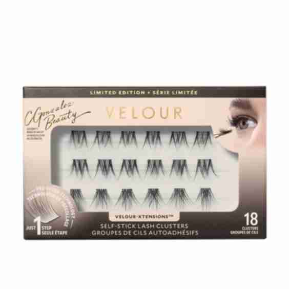 Velour x CGonzalez Beauty Self-Stick Lash Clusters