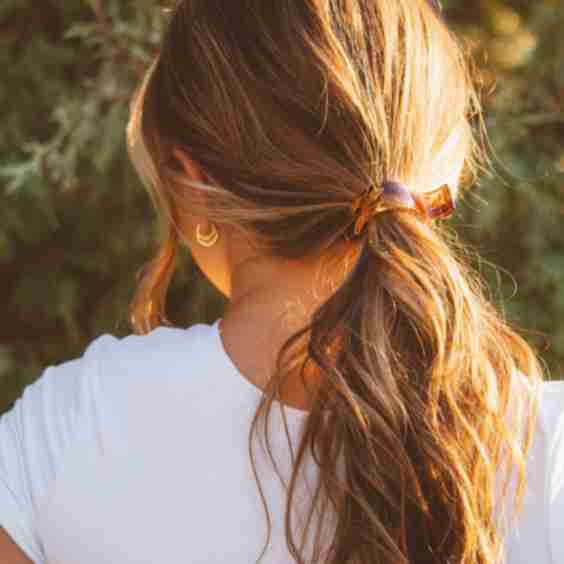 Skinny Ponytail Claw Clip