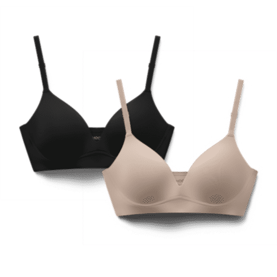 Essential T-Shirt Bralette 2 Pack