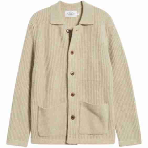 Merino Wool Cardigan
