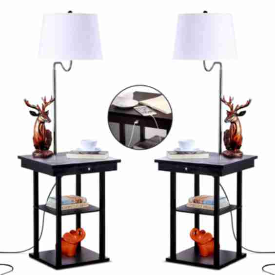 Madison LED Table and Lamp Combo Bundle