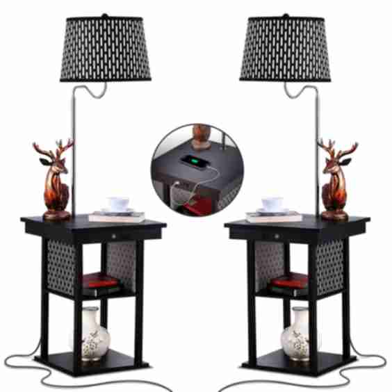 Madison LED Table and Lamp Combo Bundle