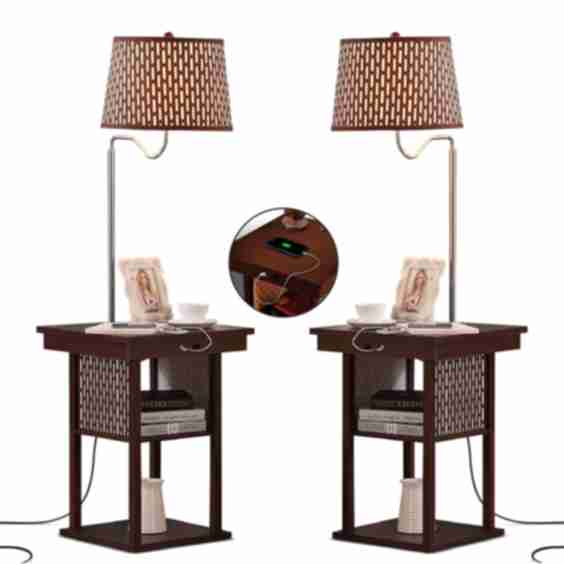 Madison LED Table and Lamp Combo Bundle