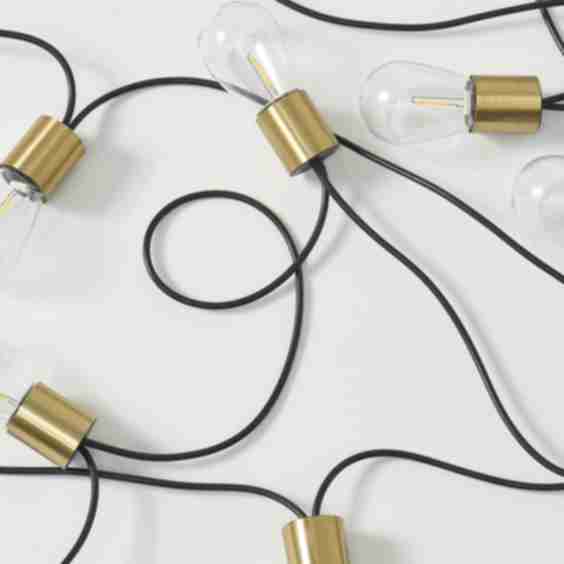 Glow Solar String Lights