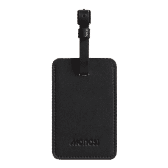 Vegan Leather Luggage Tag