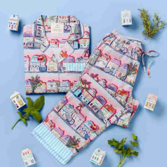 Lenox Spice Village x Printfresh Kitchen Long PJj Set