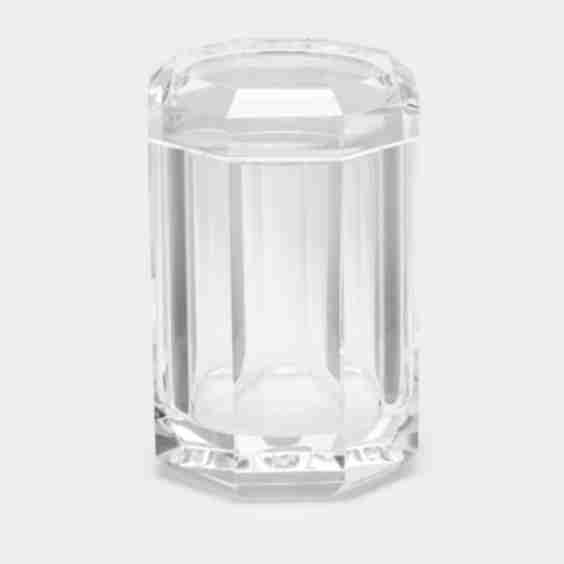  Cut Crystal Lidded Jar