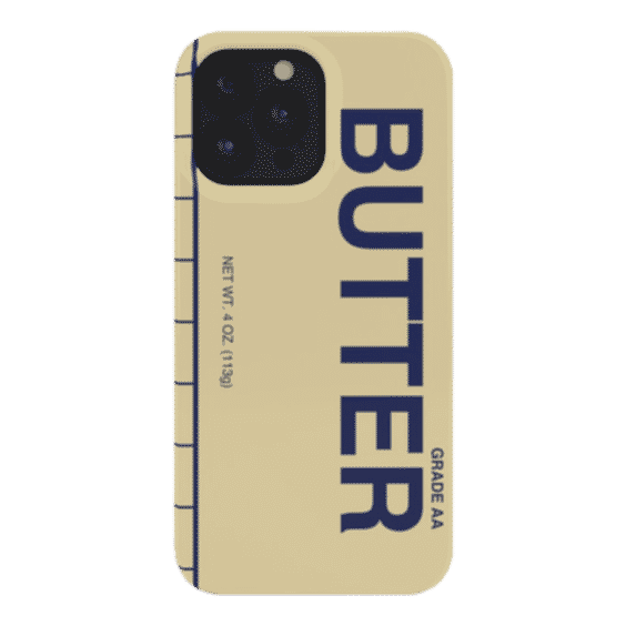 butter iPhone Case by Fast Foop