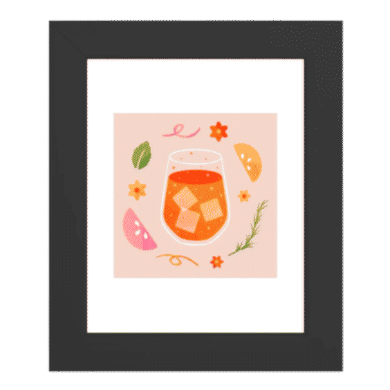 Spritz Art Print By Louisa Cannell