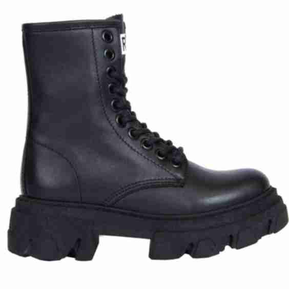 Leather Combat Boots