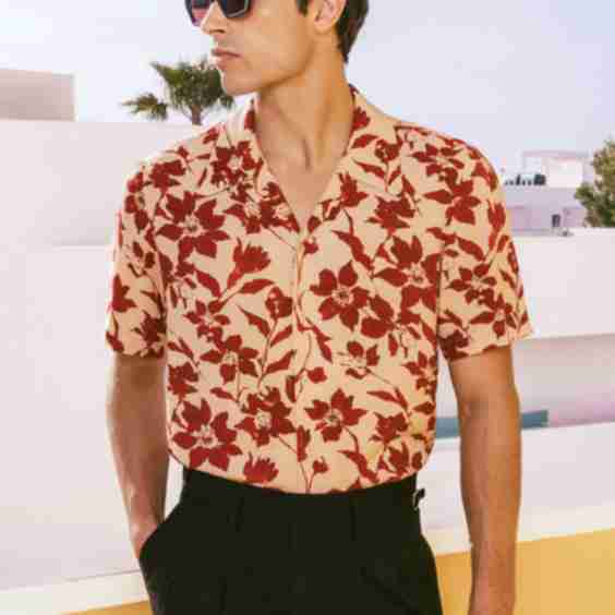 Short Sleeve Cuban Shirt