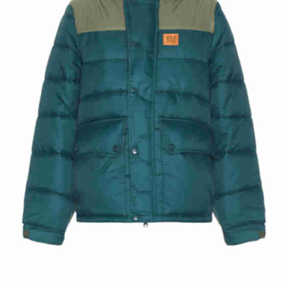 Retro Ridge Puffer Jacket