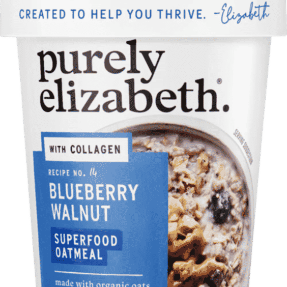 Blueberry Walnut Superfood Oat Cup With Collagen