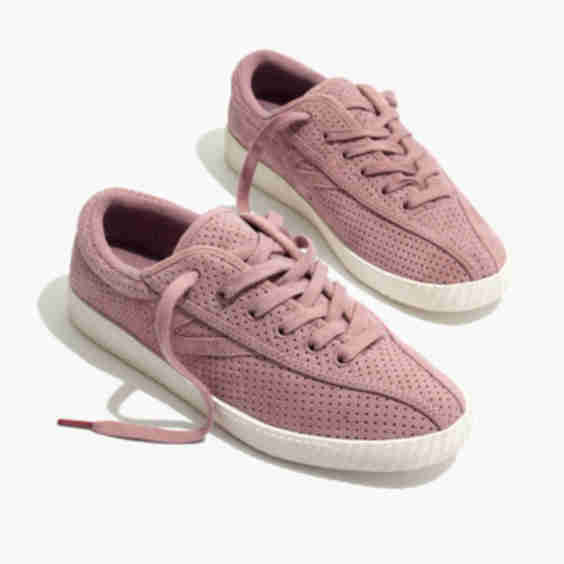 Madewell x Tretorn Nylite Bold III Perforated Platform Sneakers
