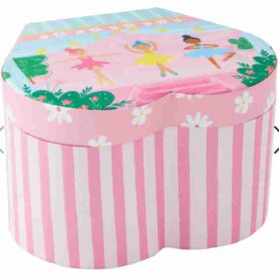 Heart Musical Jewelry Box