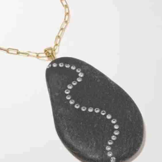 Empress 18-Karat Gold, Stone And Diamond Necklace