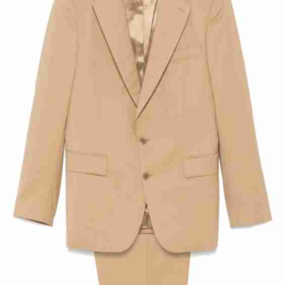 Twill-Weave Suit