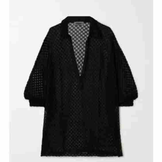Mare Crochet-Knit Kaftan