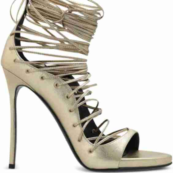 130 mm Leather Sandals