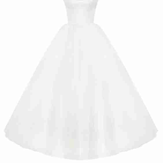 Spectacular Tulle Evening Co-Ord Set With Statement Long Gloves