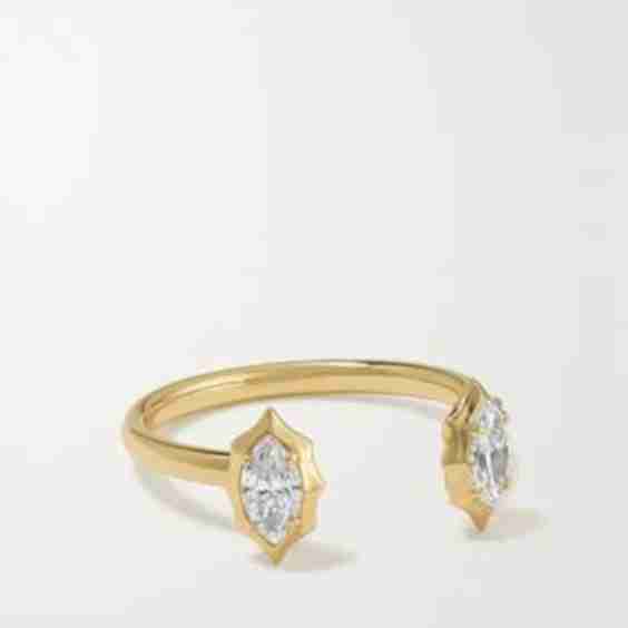 Maverick 18-Karat Gold Diamond Ring