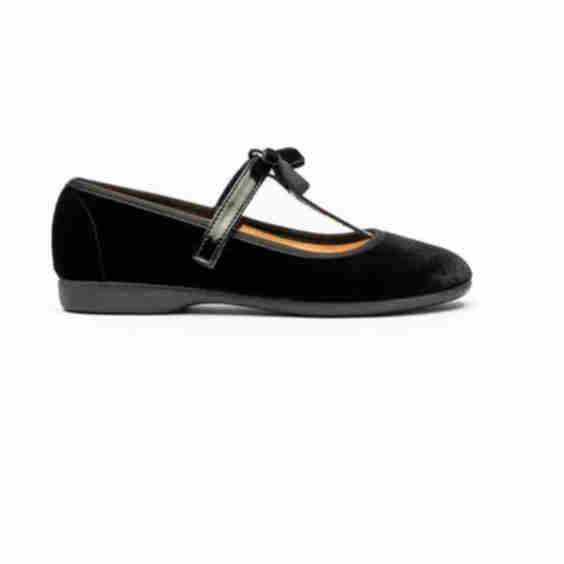 Velvet Party T-Straps