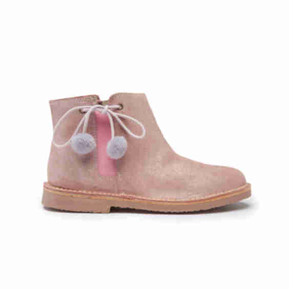 Pompom Chelsea Boots