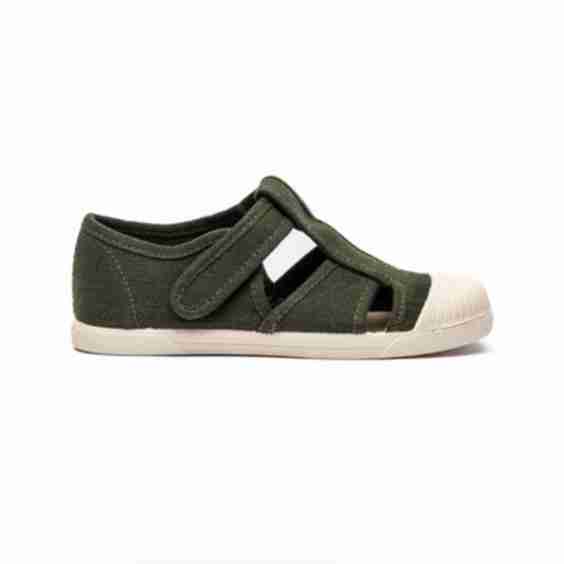 Canvas Captoe Sandal