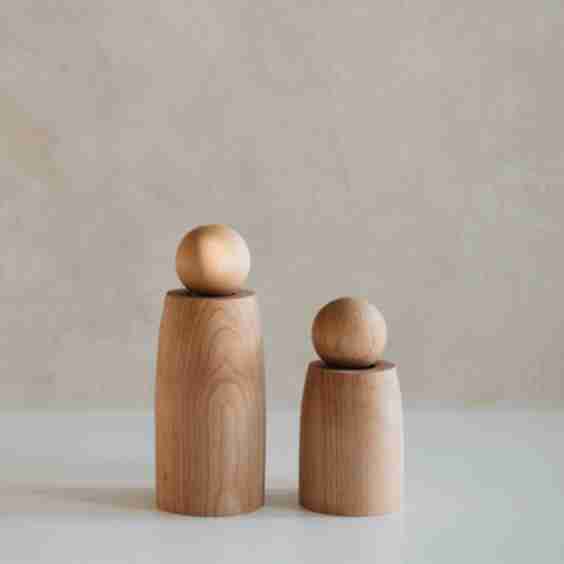 Handcrafted Maple Pepper Mill