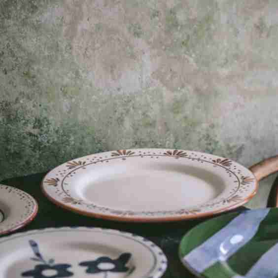 Hand Painted Ceramic Plate