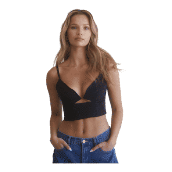 Silk Corset Crop 