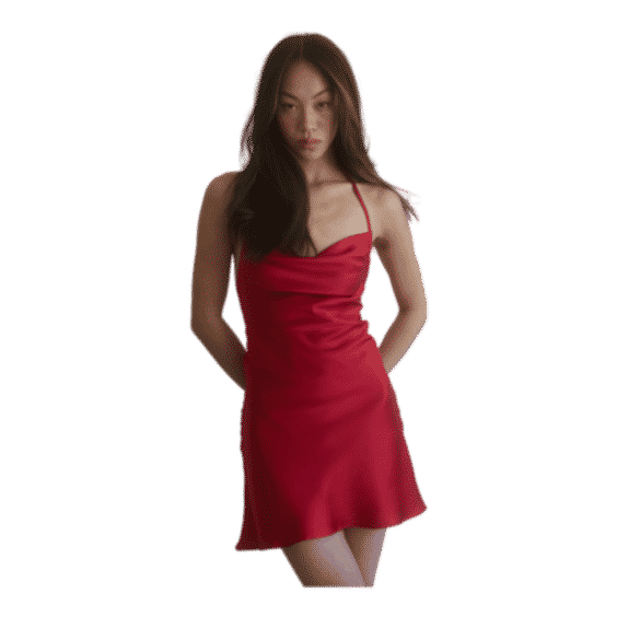 Silk Mini Dress